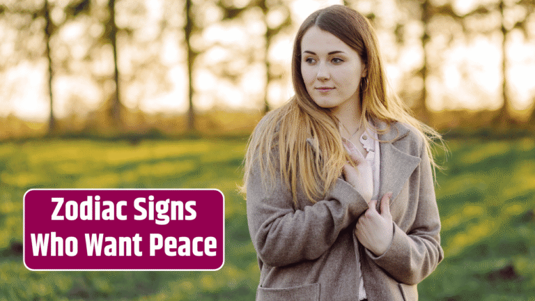 Top 3 Zodiac Signs Who Want Peace