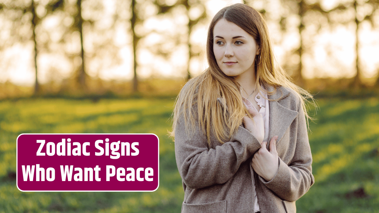 Top 3 Zodiac Signs Who Want Peace