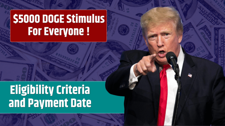 $5,000 DOGE Stimulus Check